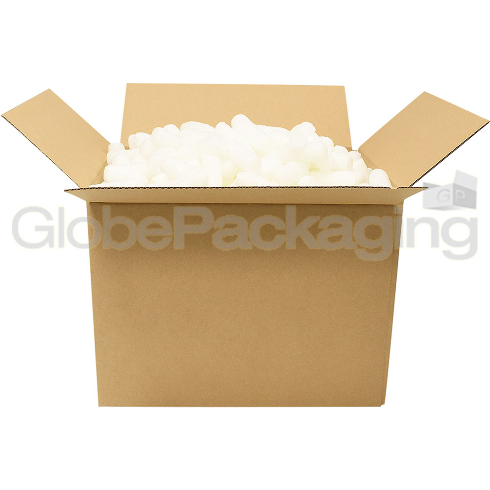 6 Cubic Foot Ft of ECOFLO Biodegradable Loose Void Fill Packing Peanuts